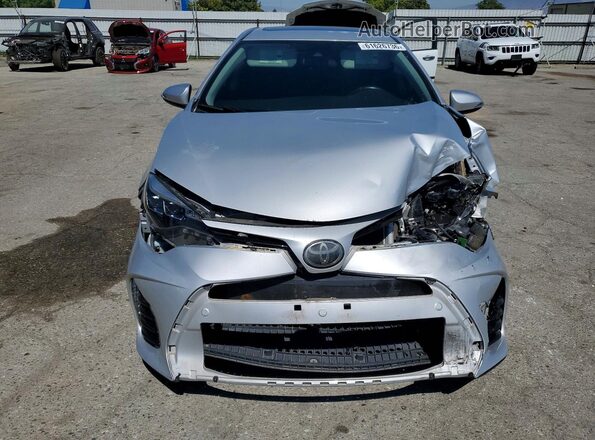 2T1BURHE6HC798376 2017 TOYOTA COROLLA Silver Դիմացի տեսք
