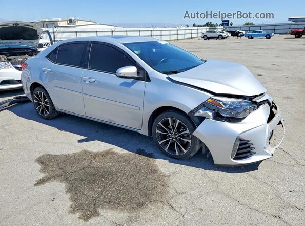 2T1BURHE6HC798376 2017 TOYOTA COROLLA Silver Առջևի աջ