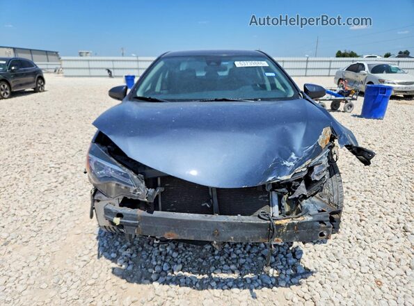 2T1BURHE6HC798555 2017 TOYOTA COROLLA Серый Вид спереди