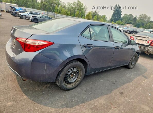 2T1BURHE6HC812471 2017 TOYOTA COROLLA Charcoal Rear right