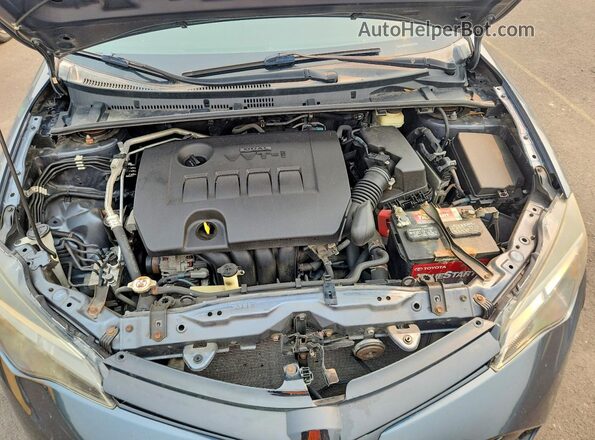 2T1BURHE6HC812471 2017 TOYOTA COROLLA Charcoal Rear interior view