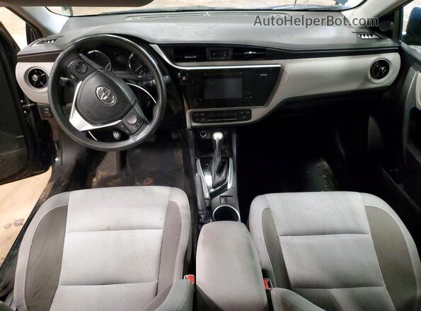 2T1BURHE6HC843221 2017 TOYOTA COROLLA Black Vista del salpicadero