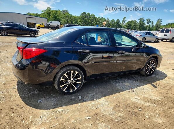 2T1BURHE6HC844417 2017 TOYOTA COROLLA Черный Задняя правая четверть
