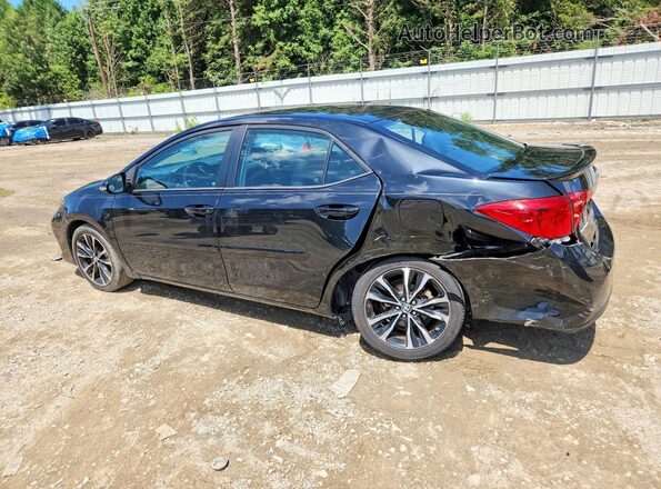 2T1BURHE6HC844417 2017 TOYOTA COROLLA Черный Задняя левая четверть