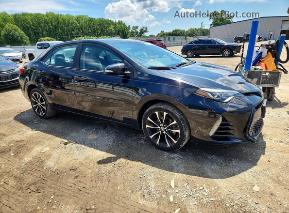 2T1BURHE6HC844417 2017 TOYOTA COROLLA Черный Передняя правая четверть