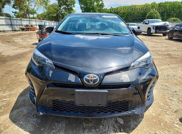 2T1BURHE6HC844417 2017 TOYOTA COROLLA Черный Вид спереди