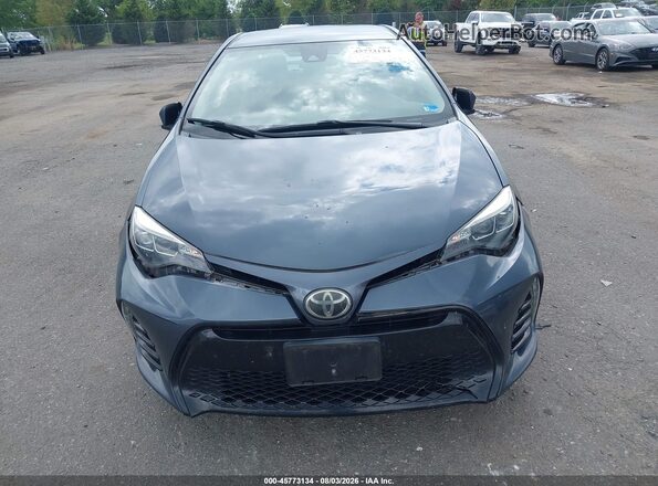 2T1BURHE6HC867163 2017 TOYOTA COROLLA Gray Widok z przodu