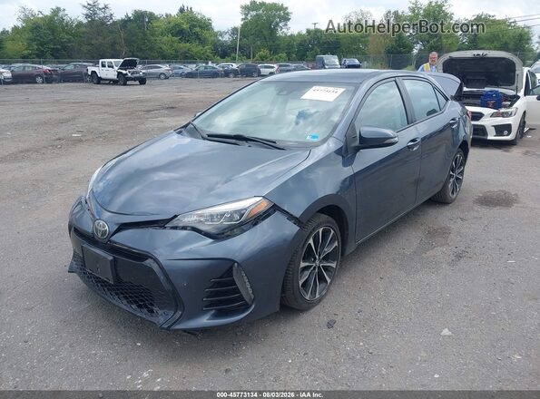 2T1BURHE6HC867163 2017 TOYOTA COROLLA Gray Przód lewy