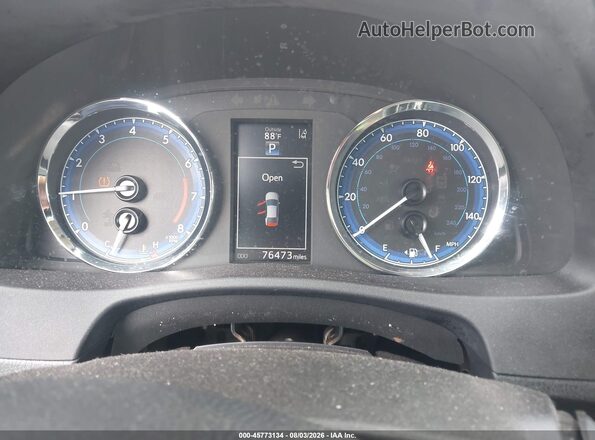 2T1BURHE6HC867163 2017 TOYOTA COROLLA Gray Widok tylnych siedzeń