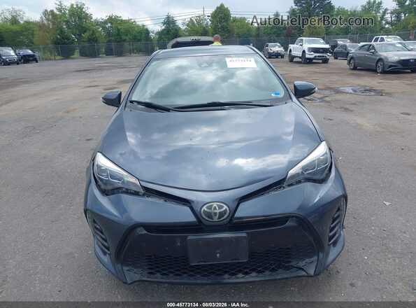 2T1BURHE6HC867163 2017 TOYOTA COROLLA Gray Widok zestawu wskaźników