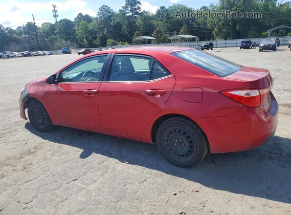 2T1BURHE6HC895786 2017 TOYOTA COROLLA Red Задня ліва чверть