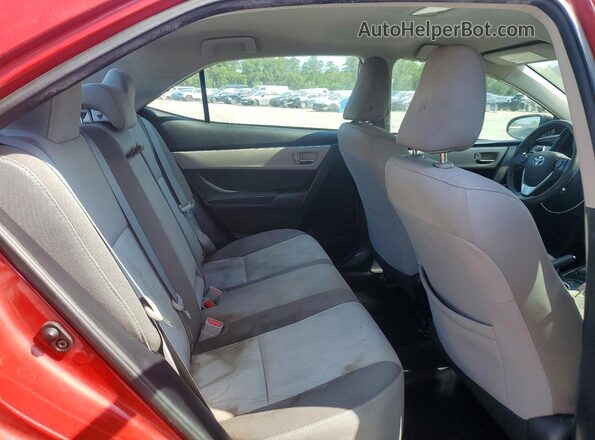 2T1BURHE6HC895786 2017 TOYOTA COROLLA Red Вид задніх сидінь
