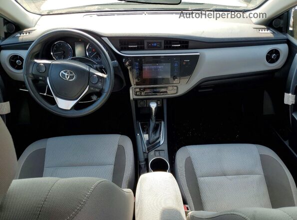 2T1BURHE6HC897120 2017 TOYOTA COROLLA Blue Widok deski rozdzielczej