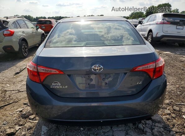 2T1BURHE6HC897120 2017 TOYOTA COROLLA Blue Widok z tyłu