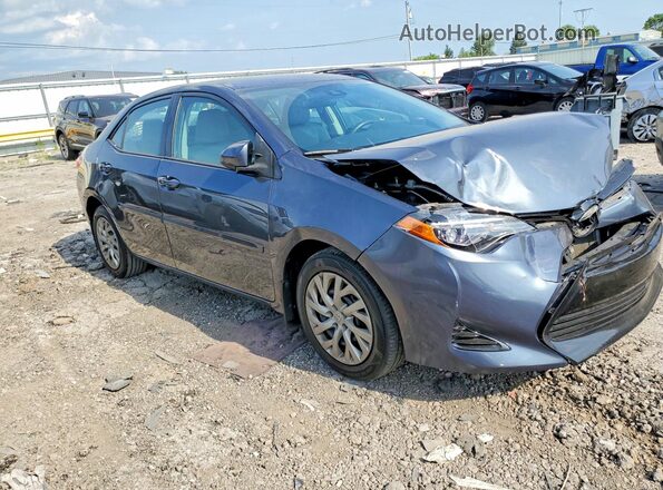 2T1BURHE6HC897120 2017 TOYOTA COROLLA Blue Przód prawy