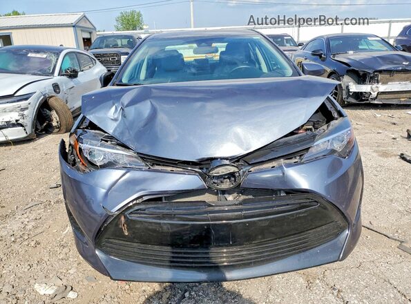 2T1BURHE6HC897120 2017 TOYOTA COROLLA Blue Widok z przodu
