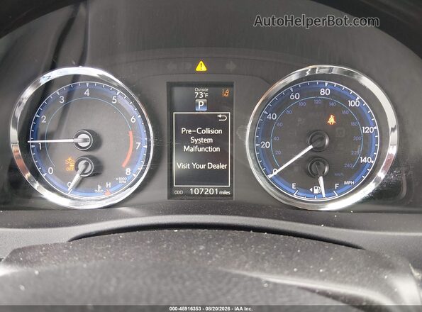 2T1BURHE6HC921013 2017 TOYOTA COROLLA Red Հետևի նստատեղերի տեսք