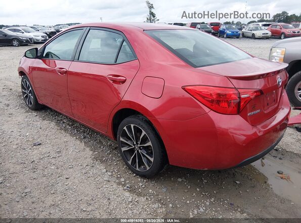 2T1BURHE6HC921013 2017 TOYOTA COROLLA Red Հետևի ձախ