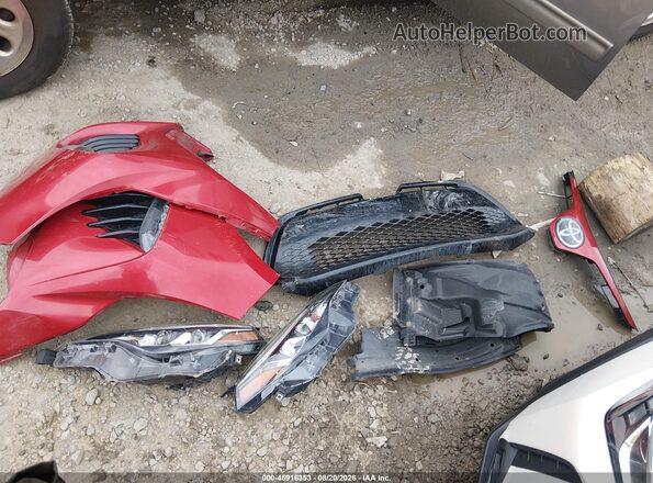 2T1BURHE6HC921013 2017 TOYOTA COROLLA Red Սարքավորումների վահանակի տեսք