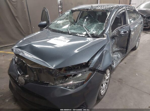 2T1BURHE6JC016776 2018 TOYOTA COROLLA Gray Vista frontal