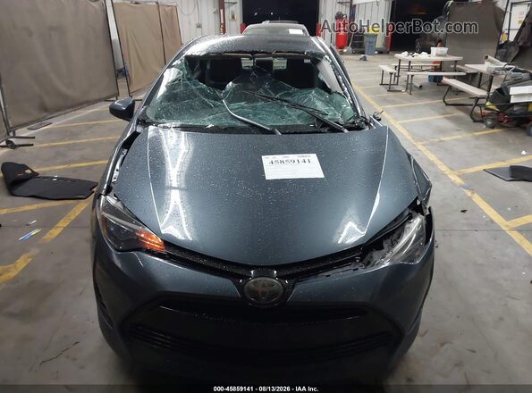 2T1BURHE6JC016776 2018 TOYOTA COROLLA Gray Vista del cuadro de instrumentos