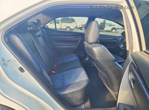 2T1BURHE6JC032038 2018 TOYOTA COROLLA Белый Вид задних сидений