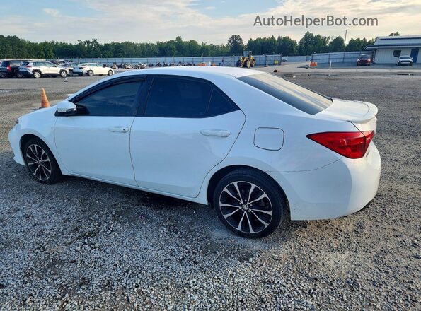 2T1BURHE6JC032038 2018 TOYOTA COROLLA Белый Задняя левая четверть