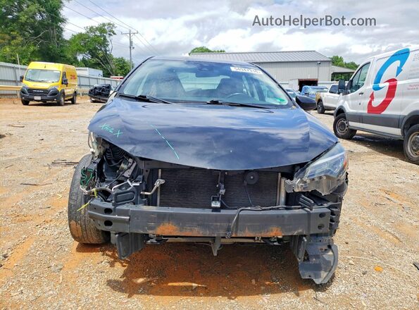 2T1BURHE6JC074337 2018 TOYOTA COROLLA Black Դիմացի տեսք