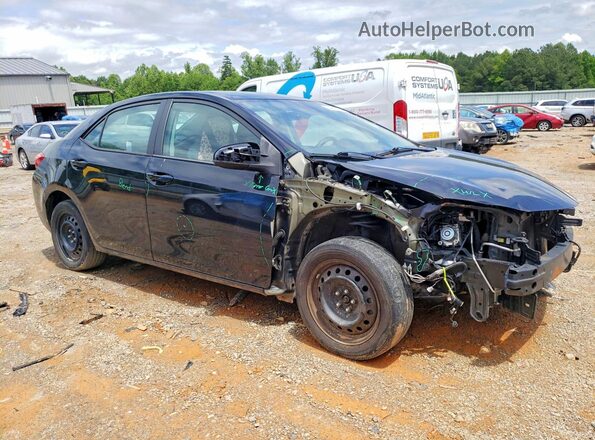 2T1BURHE6JC074337 2018 TOYOTA COROLLA Black Առջևի աջ