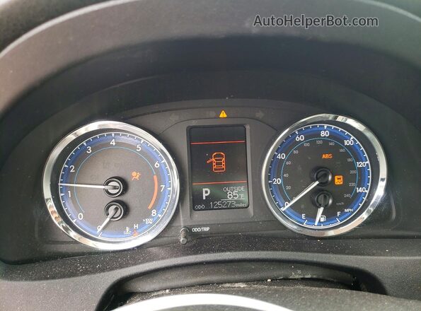 2T1BURHE6JC074337 2018 TOYOTA COROLLA Black Սարքավորումների վահանակի տեսք