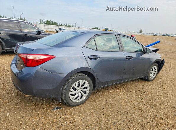 2T1BURHE6JC075505 2018 TOYOTA COROLLA Синий Задняя правая четверть