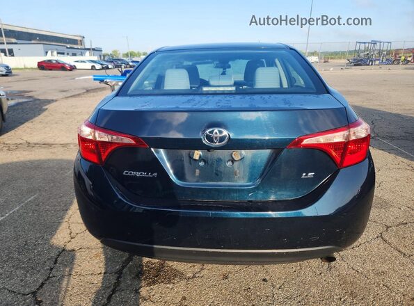 2T1BURHE6JC103903 2018 TOYOTA COROLLA Black Widok z tyłu