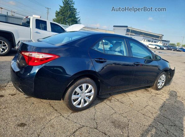 2T1BURHE6JC103903 2018 TOYOTA COROLLA Black Tył prawy