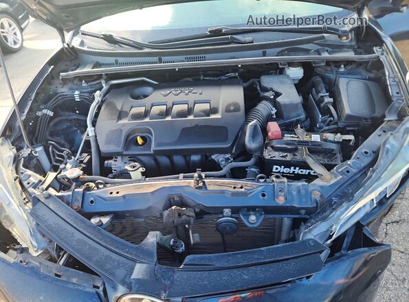 2T1BURHE6JC103903 2018 TOYOTA COROLLA Black Widok wnętrza z tyłu