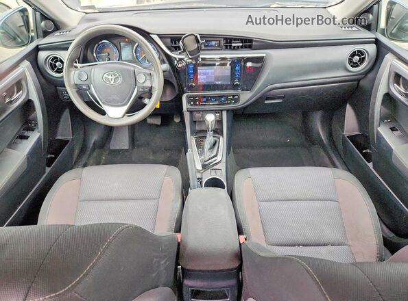 2T1BURHE6JC122936 2018 TOYOTA COROLLA Black Vista del salpicadero