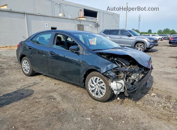 2T1BURHE6JC122936 2018 TOYOTA COROLLA Black Delantero derecho
