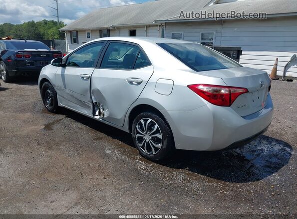 2T1BURHE6JC988023 2018 TOYOTA COROLLA Silver Задня ліва чверть