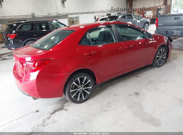 2T1BURHE6JC988913 2018 TOYOTA COROLLA Red Rear right