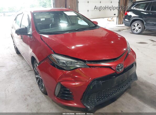 2T1BURHE6JC988913 2018 TOYOTA COROLLA Red Front view