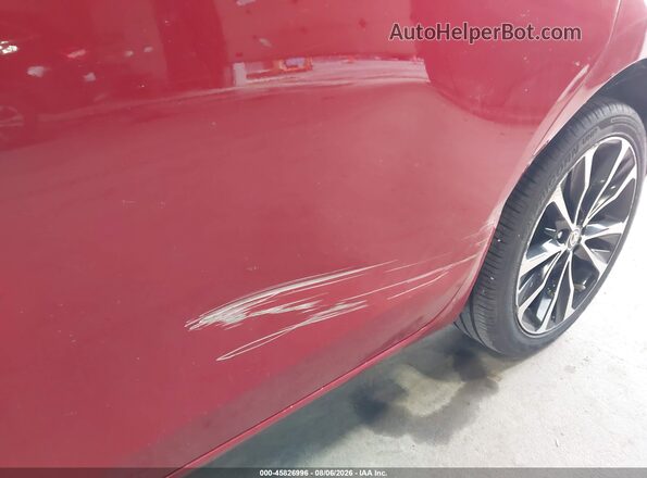 2T1BURHE6JC988913 2018 TOYOTA COROLLA Red 
