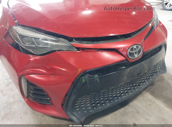 2T1BURHE6JC988913 2018 TOYOTA COROLLA Red 