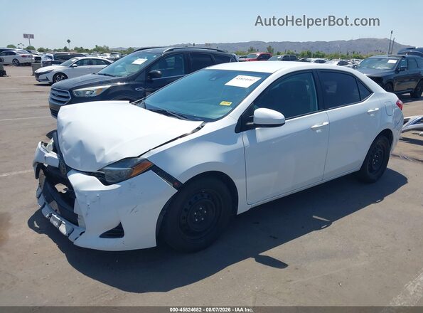 2T1BURHE6KC128088 2019 TOYOTA COROLLA White Front left