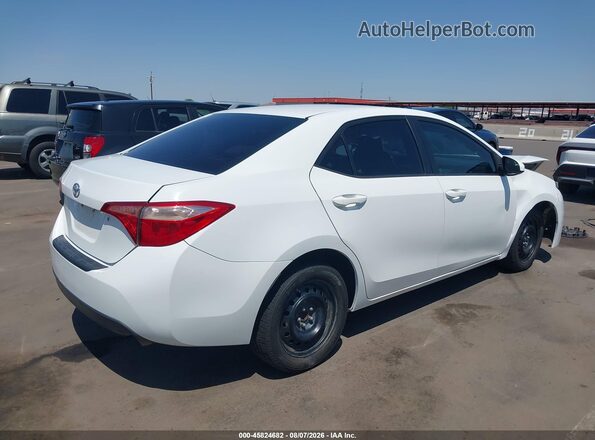 2T1BURHE6KC128088 2019 TOYOTA COROLLA White Rear right
