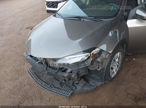 2T1BURHE6KC148728 2019 TOYOTA COROLLA Серый Вид спереди