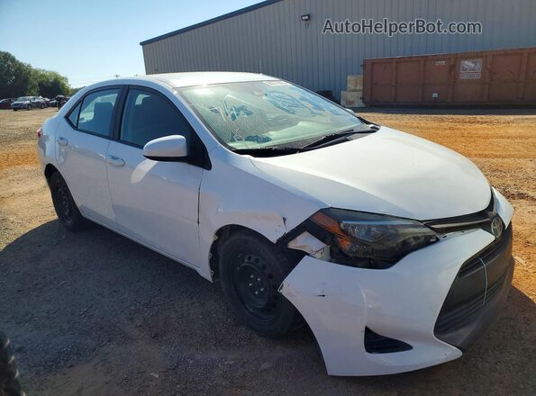 2T1BURHE6KC155145 2019 TOYOTA COROLLA White Przód prawy