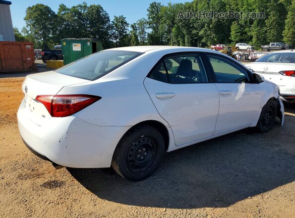 2T1BURHE6KC155145 2019 TOYOTA COROLLA White Tył prawy