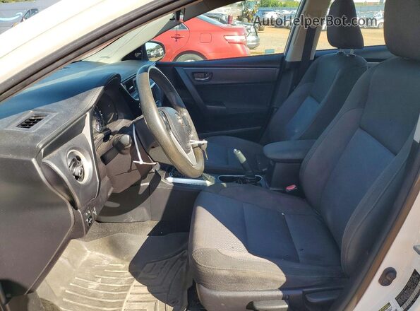 2T1BURHE6KC155145 2019 TOYOTA COROLLA White Widok wnętrza z przodu