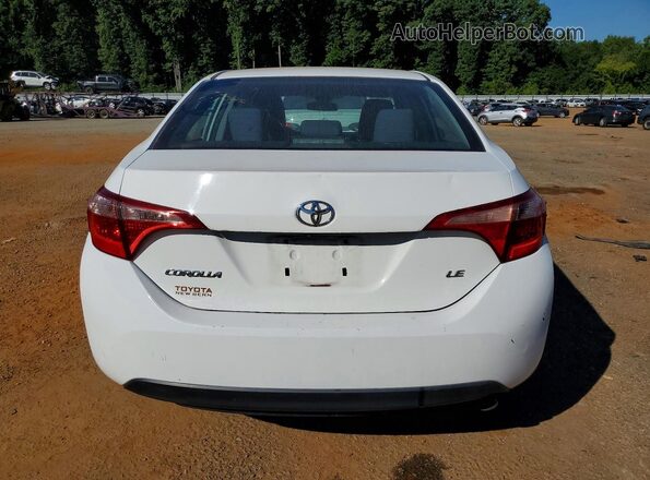 2T1BURHE6KC155145 2019 TOYOTA COROLLA White Widok z tyłu