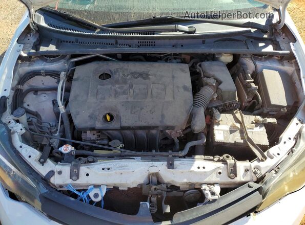 2T1BURHE6KC155145 2019 TOYOTA COROLLA White Widok wnętrza z tyłu