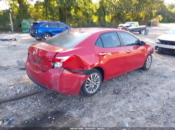 2T1BURHE6KC162581 2019 TOYOTA COROLLA Red Rear right